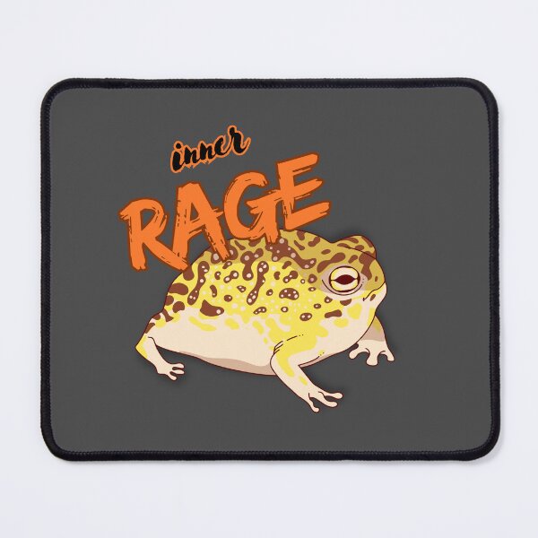 Item preview, inner rage - desert frog designed and sold by Jazzi Crystol.