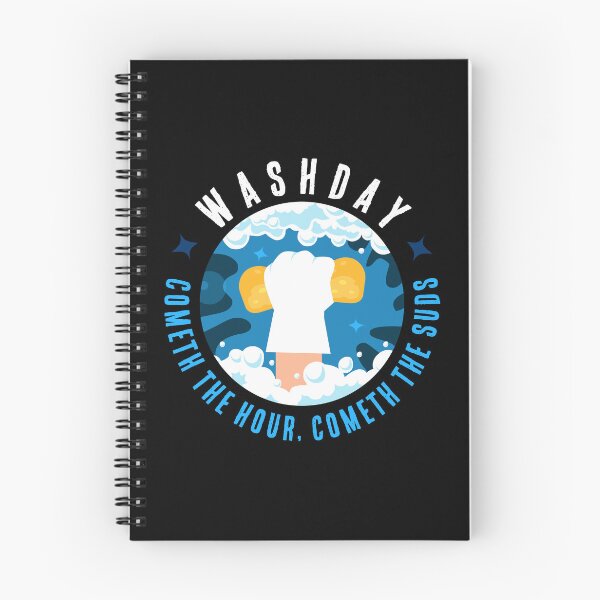 Item preview, WASHDAY COMETH THE HOUR COMETH THE SUDS designed and sold by Madjack Tees Kiwi SuperStore.