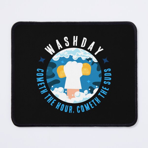 Item preview, WASHDAY COMETH THE HOUR COMETH THE SUDS designed and sold by Madjack Tees Kiwi SuperStore.