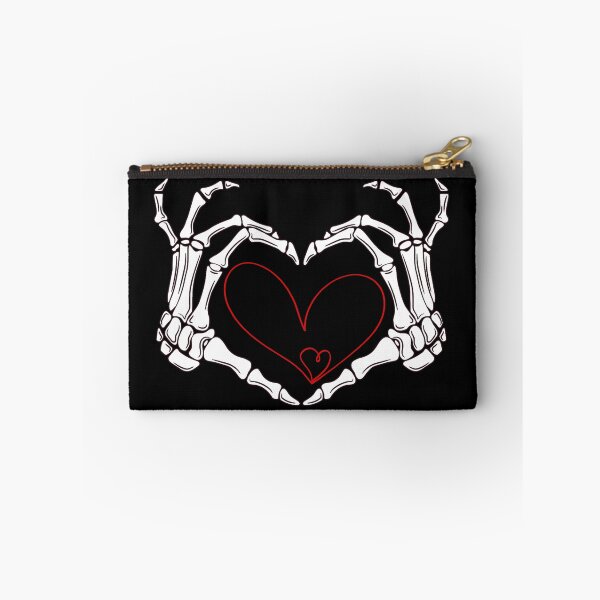 Item preview, Skeleton Hands Love Heart Vintage Skulls and Bones designed and sold by PugD.
