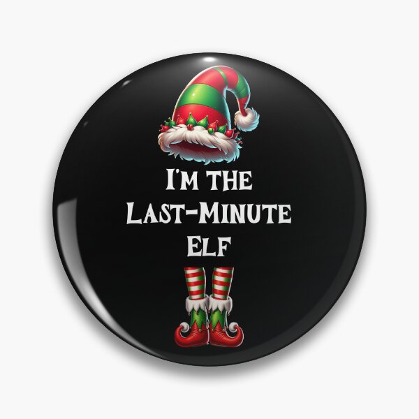 Artikelvorschau, Ich bin der Last Minute Elf – Weihnachtself entworfen und verkauft von artivibestudio.