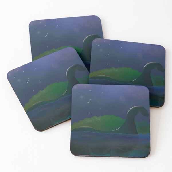 Item preview, Lochness Monster Night Cryptid designed and sold by Fun Art by J & G.