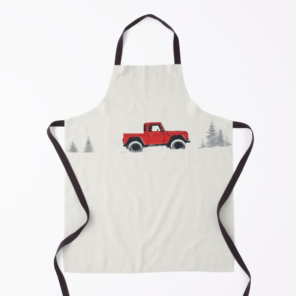 Item preview, D90 Pickup Vintage 4x4 Christmas designed and sold by blackdogshop.