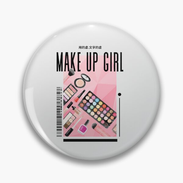 Artikelvorschau, Kawaii Ästhetik - Make-up-Mädchen entworfen und verkauft von Jazzi Crystol.
