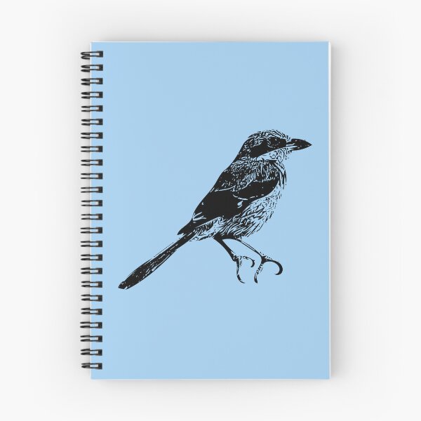 Item preview, Iberian Gray Shrike Black Design  designed and sold by designsasstultd.