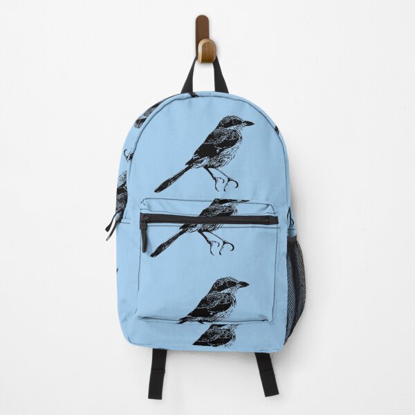 Item preview, Iberian Gray Shrike Black Design designed and sold by designsasstultd.