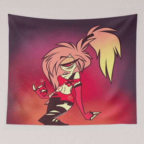 Item preview, Hazbin Hotel Cherri Bomb designed and sold by stereoplastik.