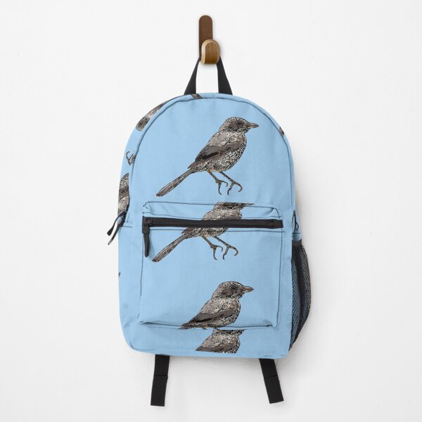 Item preview, Iberian Gray Shrike Black Alternate Design  designed and sold by designsasstultd.