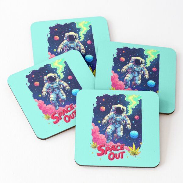 Item preview, Space Out Floating Astronaut designed and sold by TheArtOfPat.