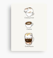 Lienzo Coffee Right Meow