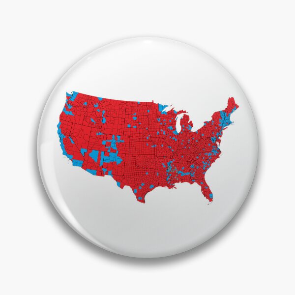 Item preview, 2024 Election Results Map - per county designed and sold by ogSuede.