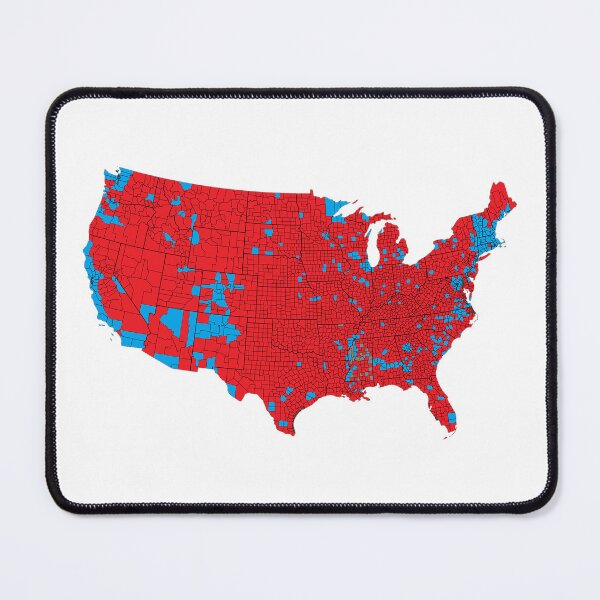 Item preview, 2024 Election Results Map - per county designed and sold by ogSuede.