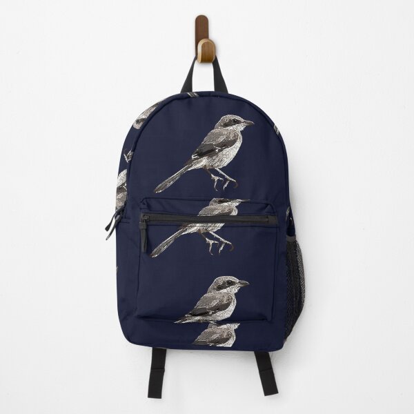 Item preview, Iberian Gray Shrike White Alternate Design  designed and sold by designsasstultd.