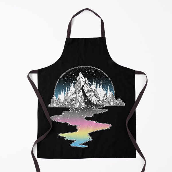 Item preview, Polygender Mountain River LGBT Pride Flag designed and sold by Clara Hollins.