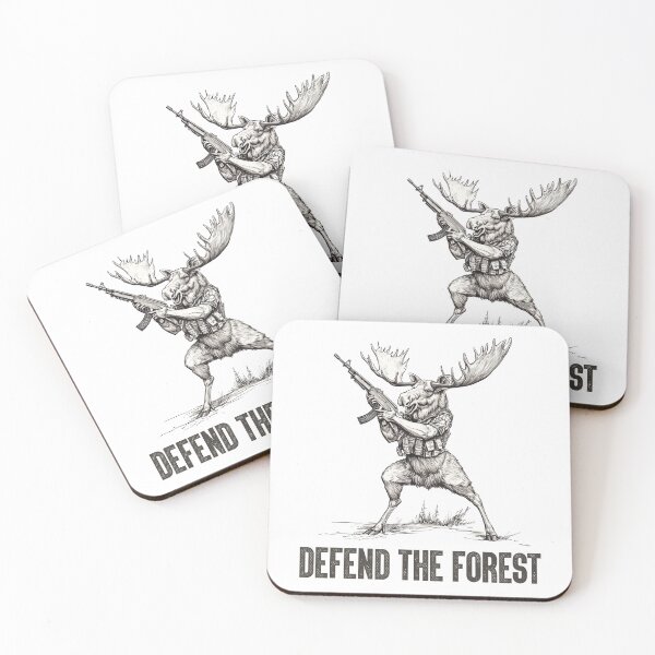 Item preview, DEFEND THE FOREST - MOOSE designed and sold by DefendNaturePDX.