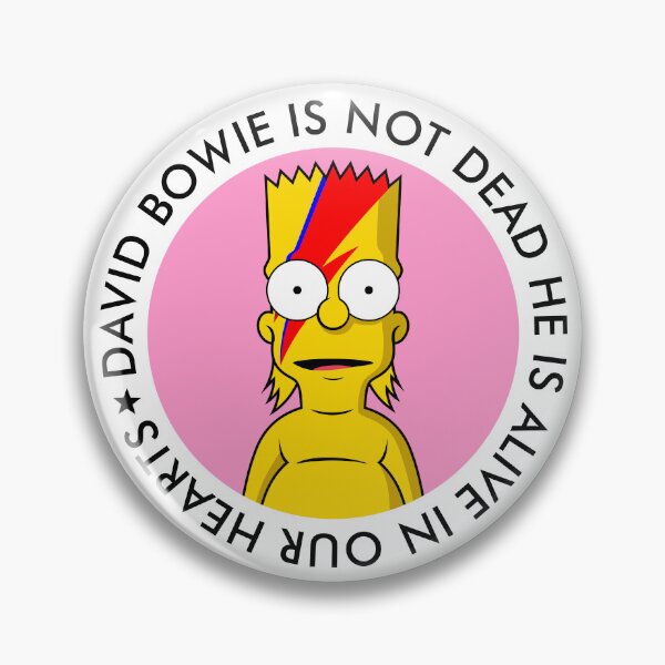 Item preview, David Bowie Bart designed and sold by cavallarocollection.