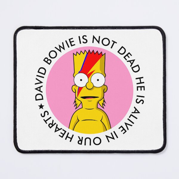 Item preview, David Bowie Bart designed and sold by cavallarocollection.