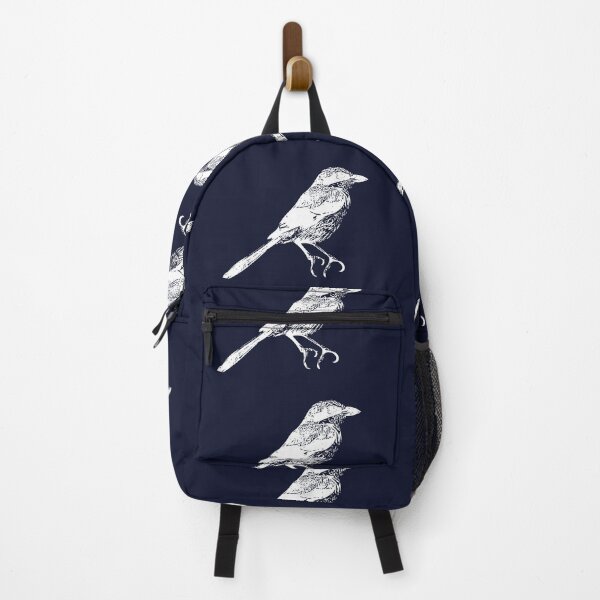 Item preview, Iberian Gray Shrike White Design  designed and sold by designsasstultd.
