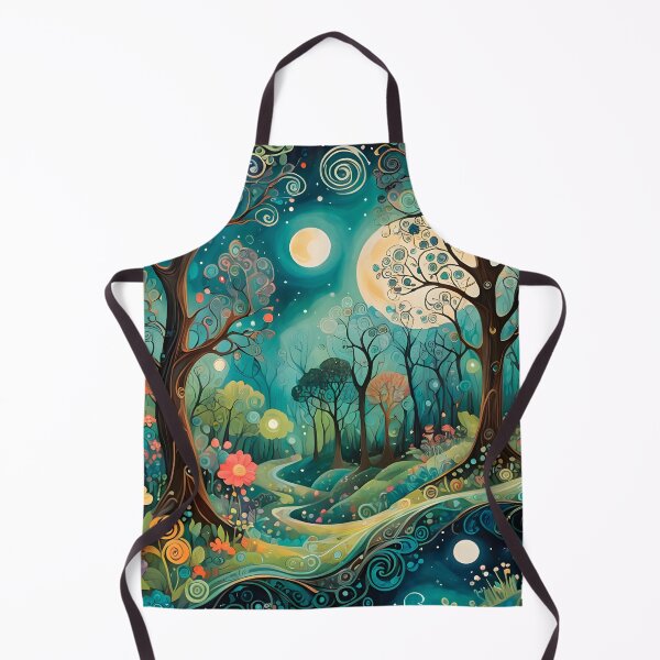 Item preview, Moonlit enchanted fantasy forest designed and sold by artedamensagem.