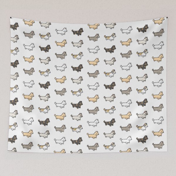Item preview, Cute Munchkin Cats designed and sold by littlemandyart.