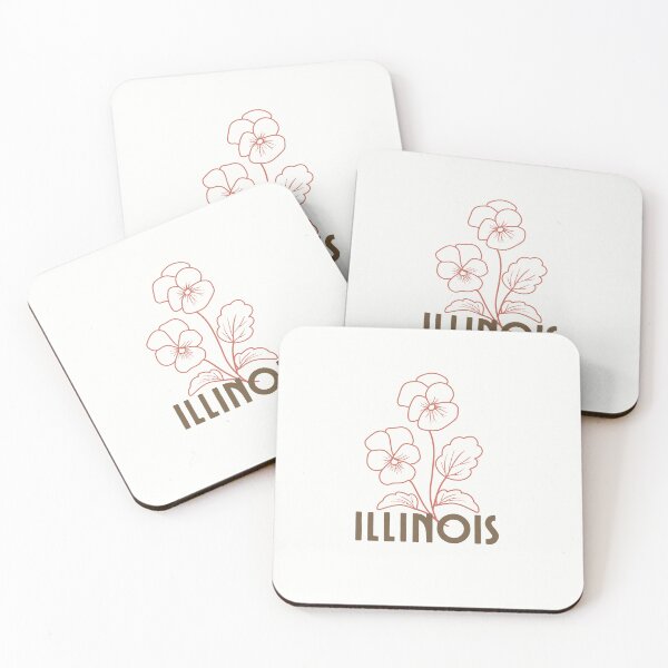 Artikelvorschau, Illinois State Flower Violet Klassisches T-Shirt Aufkleber entworfen und verkauft von ThinkNature!.