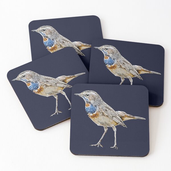 Item preview, Bluethroat White Alternate Design  designed and sold by designsasstultd.