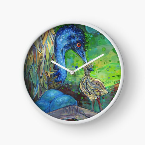 Item preview, Emu Dad and Chick designed and sold by Gwenn Seemel.