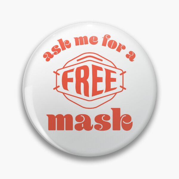 Item preview, Ask me for a free mask (coral red) designed and sold by sarahwlongcovid.