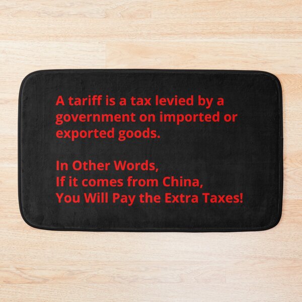 Item preview, Tariff designed and sold by KATKattalestv.