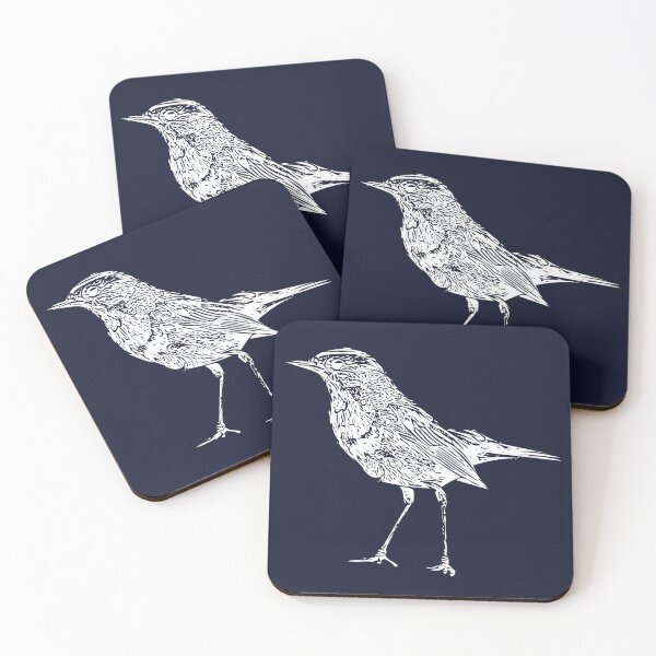 Item preview, Bluethroat White Design  designed and sold by designsasstultd.