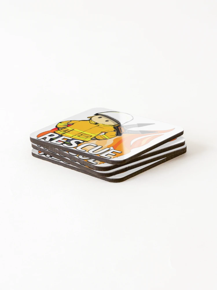 Thumbnail 4 of 5, Coasters (Set of 4), RFS Rescue designed and sold by Flashover.