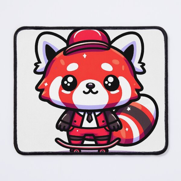 Item preview, Kawaii Red Panda Cool Skater designed and sold by inurey.