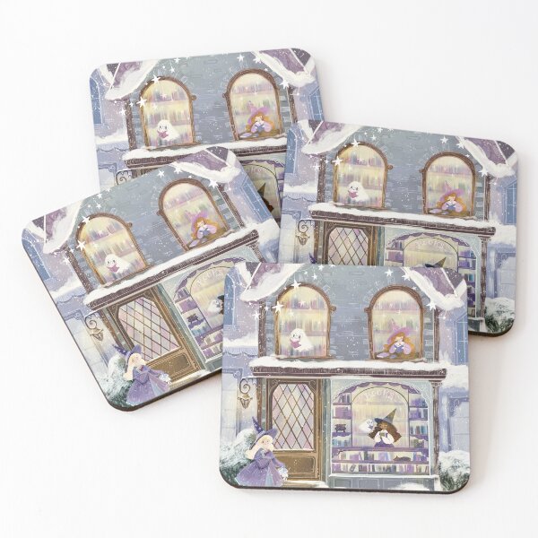 Item preview, Winter Witches Bookshop  designed and sold by Artofstephmarie.
