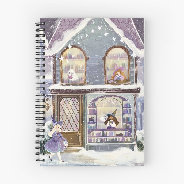 Item preview, Winter Witches Bookshop  designed and sold by Artofstephmarie.