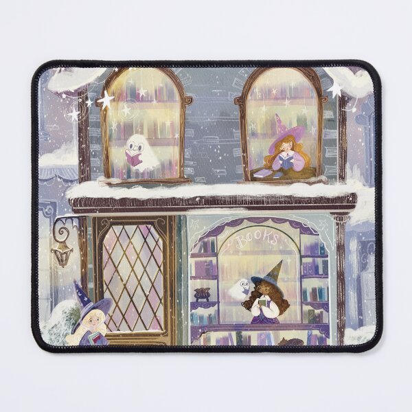 Item preview, Winter Witches Bookshop  designed and sold by Artofstephmarie.
