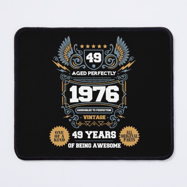 Item preview, Newest Vintage Aged Perfectly Awesome Since 1976 Legend, 2025 Limited Edition, 49th Birthday, Assembled to perfection, Legend is Born, 49 years of being awesome, All original parts designed and sold by DjenShop.