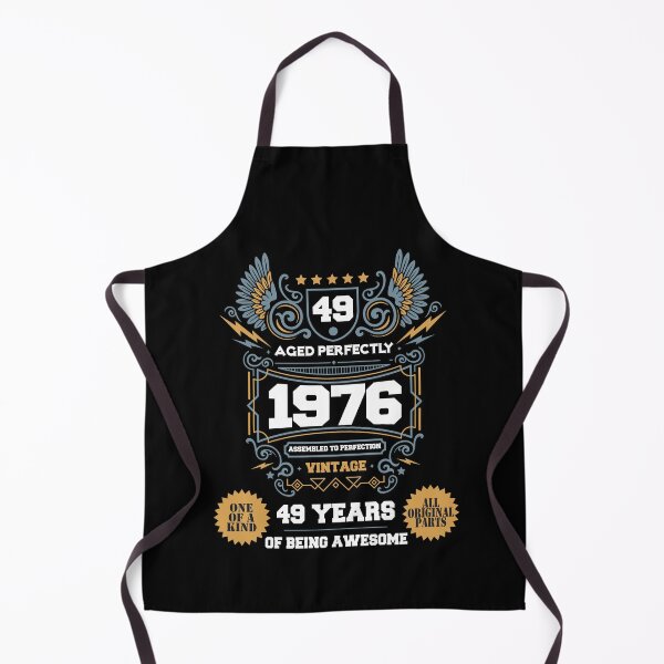 Item preview, Newest Vintage Aged Perfectly Awesome Since 1976 Legend, 2025 Limited Edition, 49th Birthday, Assembled to perfection, Legend is Born, 49 years of being awesome, All original parts designed and sold by DjenShop.