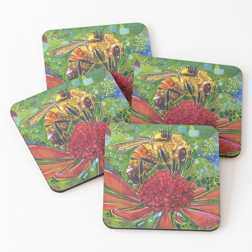 Item preview, Coasters (Set of 4) designed and sold by gwennpaints.