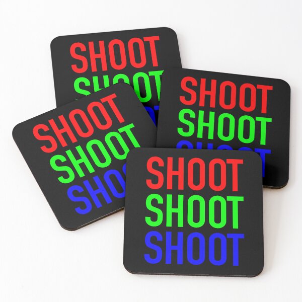 Item preview, Shoot Shoot Shoot - RGB designed and sold by IfDesignGroup.