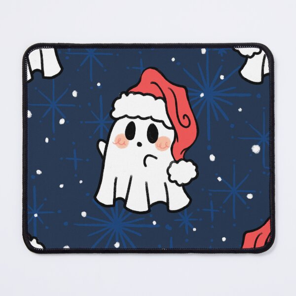 Item preview, Christmas Spooky Ghost with Santa Hat designed and sold by EmiBeeBuzz.