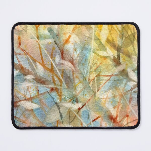 Item preview, Vibrant Leaves and Twigs Abstract Watercolor designed and sold by Duncan Bullock.