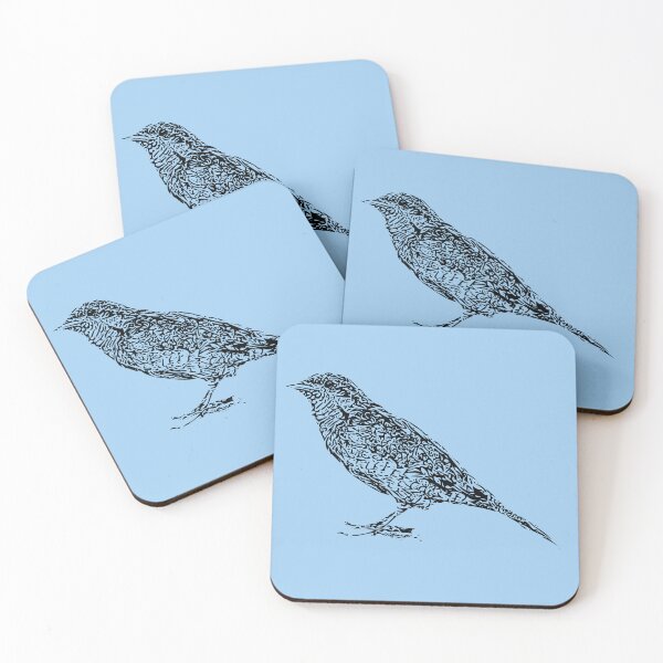 Item preview, Eurasian Wryneck Black Design  designed and sold by designsasstultd.