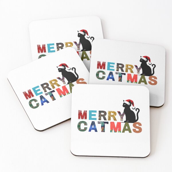 Artikelvorschau, Frohe Weihnachten. Frohe Katzenweihnachten entworfen und verkauft von ShimaiStore.