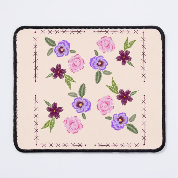 Item preview, Embroidered Floral  designed and sold by ConfettiSociety.