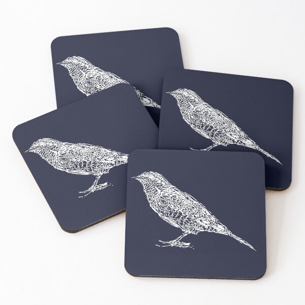 Item preview, Eurasian Wryneck White Design  designed and sold by designsasstultd.