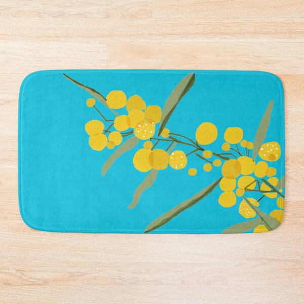 Item preview, Wattle Australian Native Flower designed and sold by KittyLovesArts.