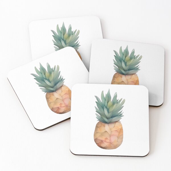 Item preview, Ethereal Watercolor Pineapple designed and sold by SavvyJuanDesign.