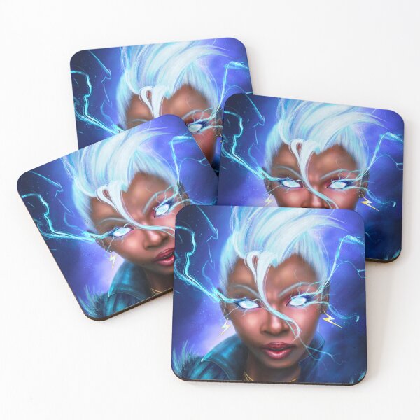 Item preview, Rolling Thunder portrait designed and sold by Rene Trujillo Illustrations.