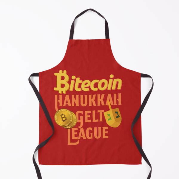 Item preview, Hanukkah Bitecoin League - Happy Hannukah! - dreidel & hannukah gelt designed and sold by We-thePixels.
