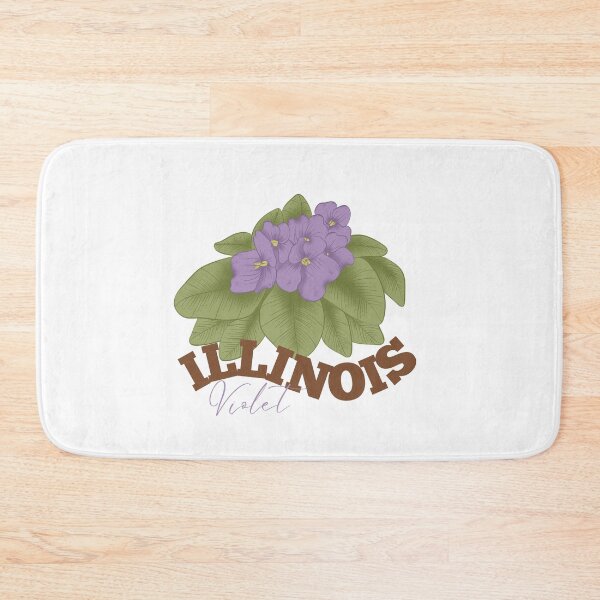 Artikelvorschau, Illinois State Flower Violet Klassisches T-Shirt Aufkleber entworfen und verkauft von ThinkNature!.